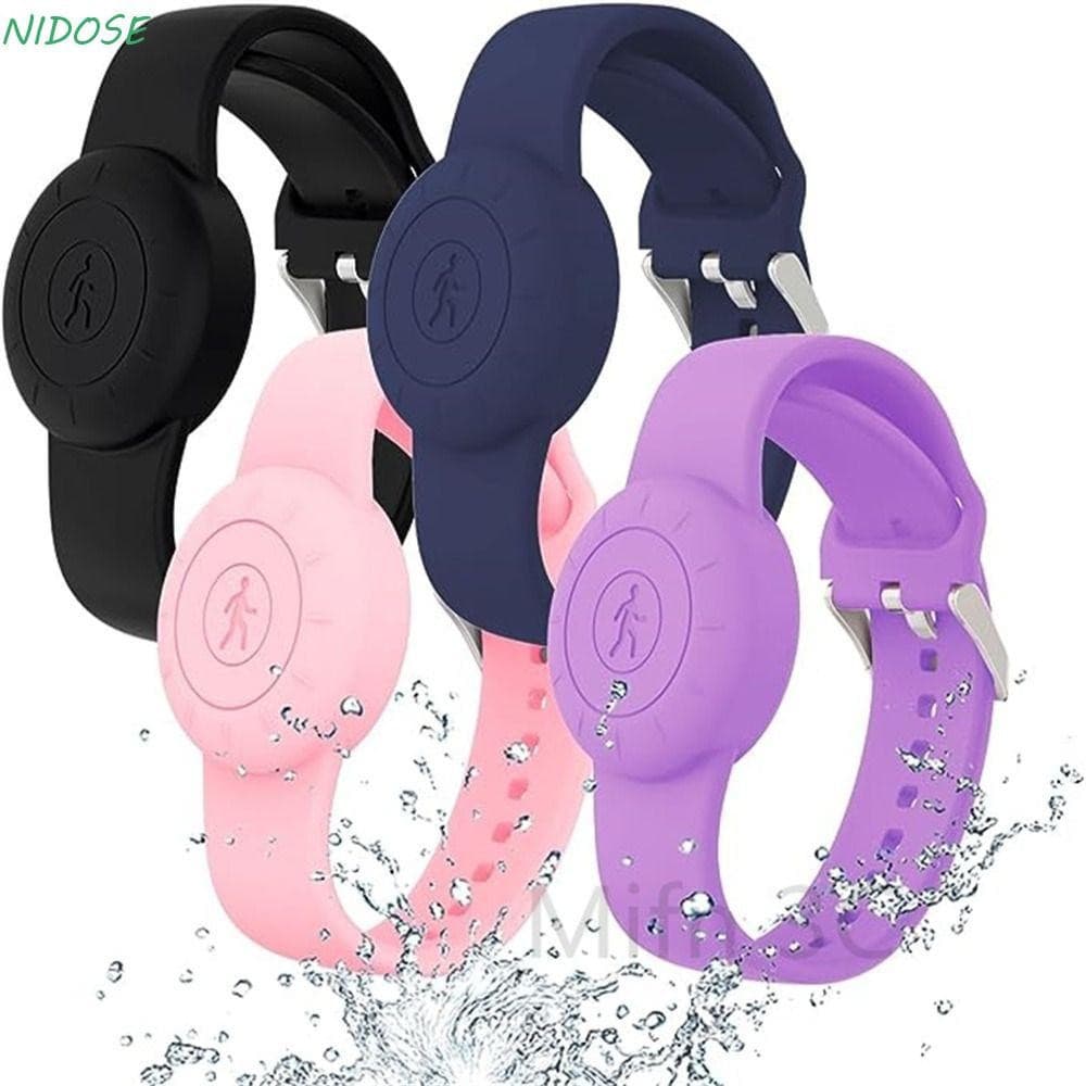 Pulseira De Silicone NIDOSE , Infantil , Suporte De Substituição De Relógio Para Airtag