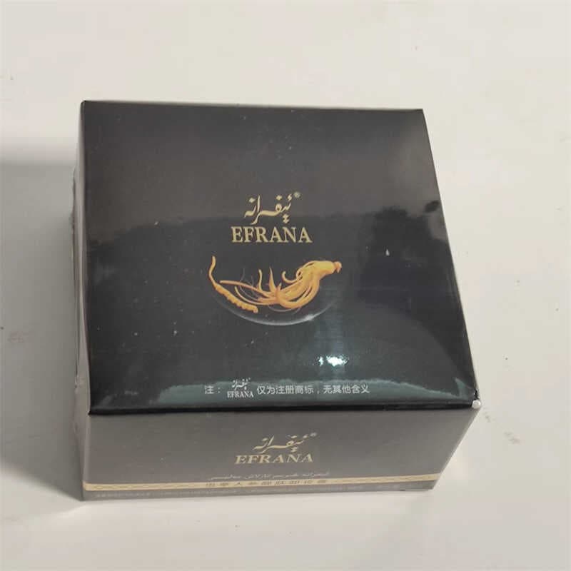 EFRANA EFRANA EFRANA Cordyceps Ginseng Creme de Limpeza de Pele 80g Feminino Tamanho de Viagem Limpeza Profunda Frete Gr