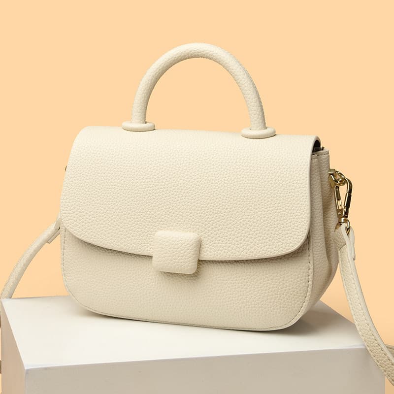 bolsa transversal feminino bolsa femenina 2026 primavera verão novo estilo moda couro genuíno bolsa de ombro All-Match s