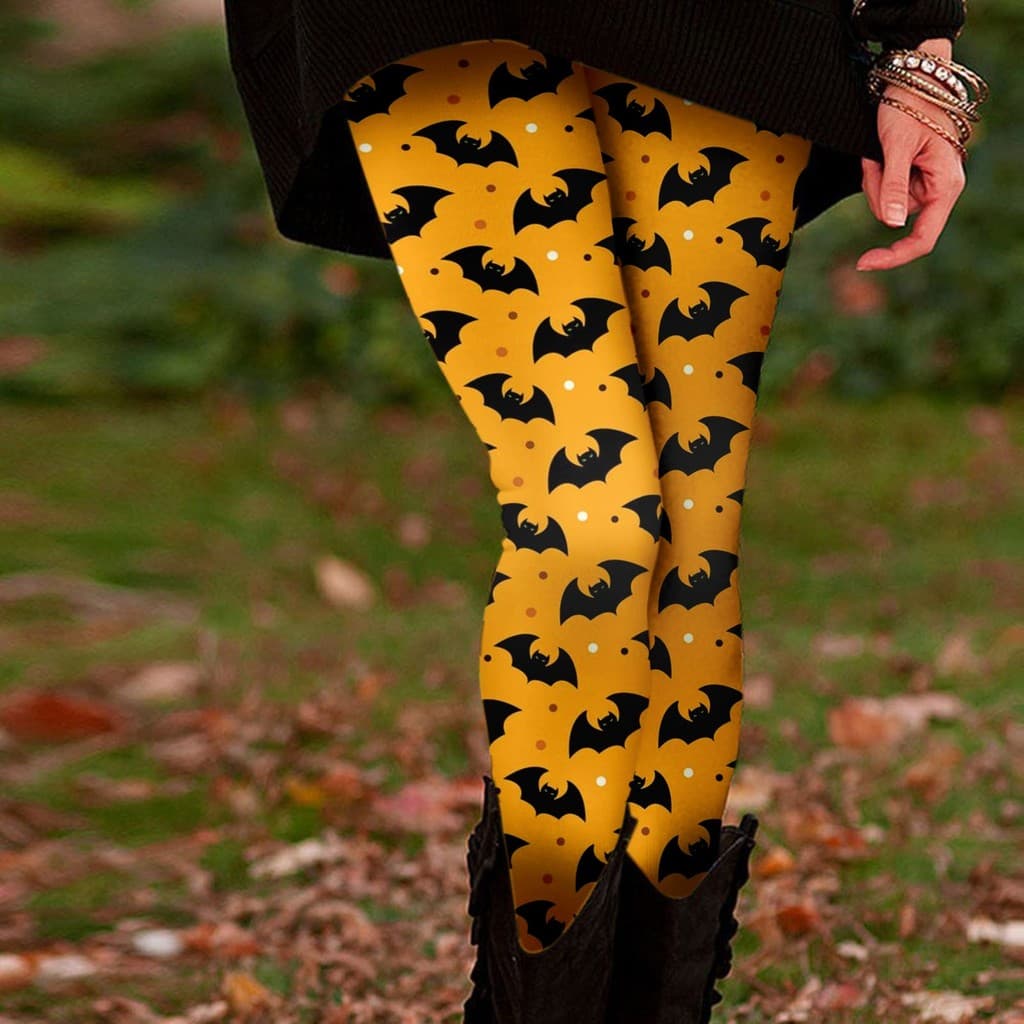 leggings Justas Estampadas Digitais Da Moda Com Estampa digital