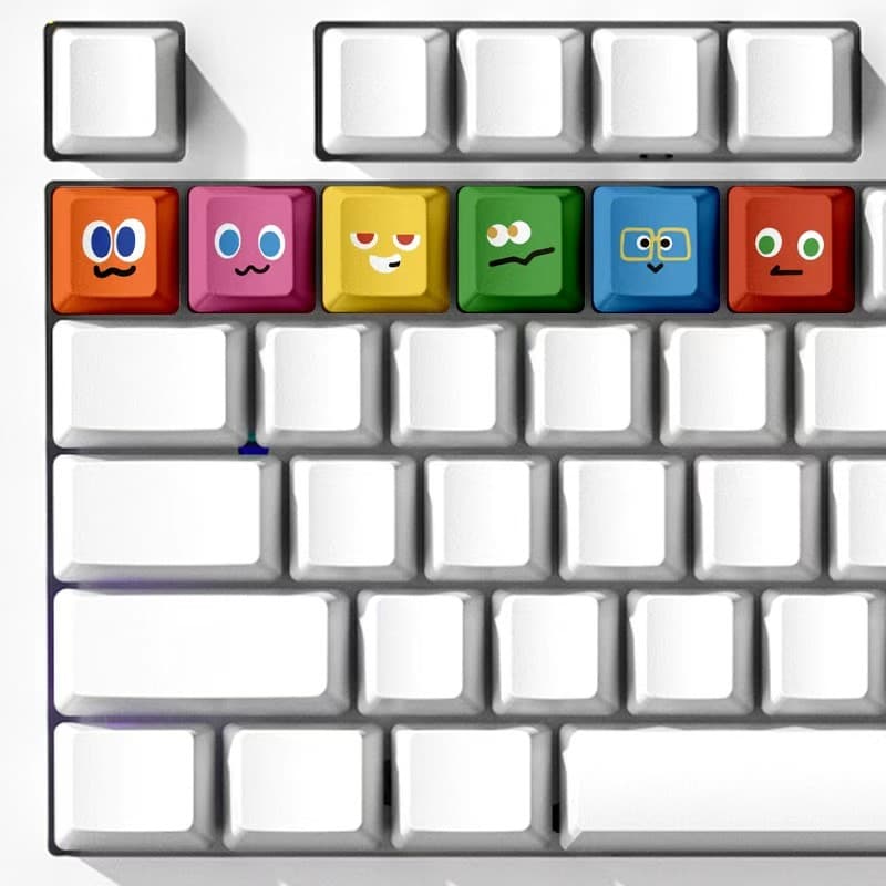 Mayday exclusivo keycap Bubu 5525 concerto periférico mútuo preto Material Original fábrica altura teclado mecânico keyc
