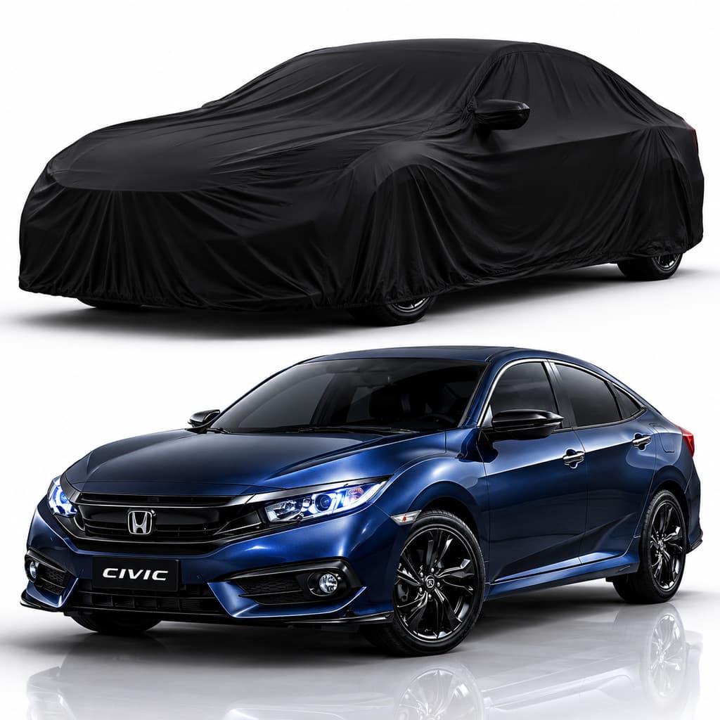 Capa de cobrir Carro Couro 100% Forro Algodão Honda Civic G10