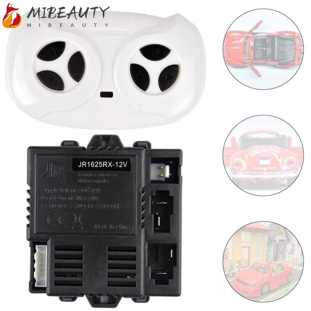 Receptor MIBEAUTY , Controle Remoto De Carro Elétrico Infantil JR1625RX-12V , Controlador Bluetooth 2.4G De Início Suave