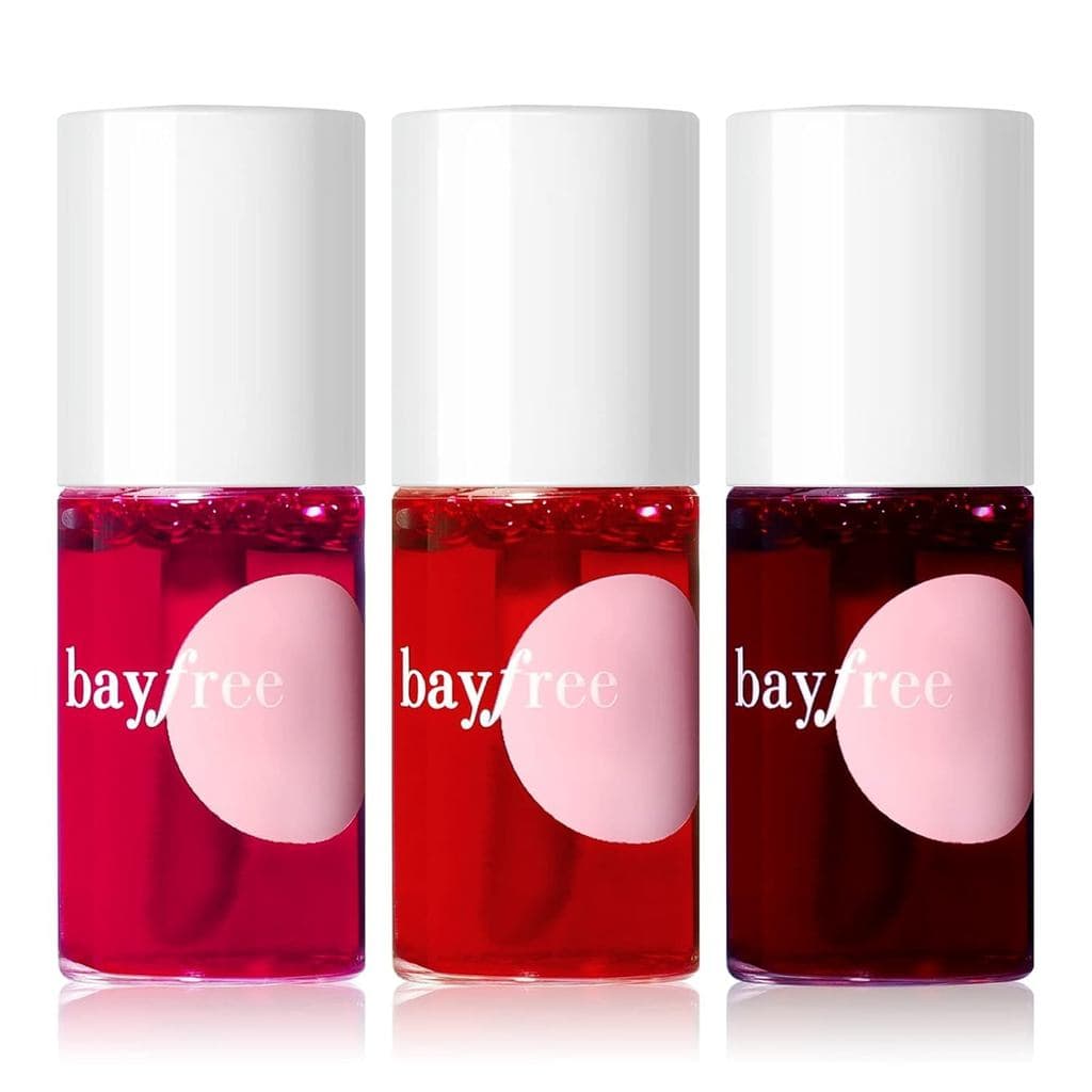 Conjunto de Tintura Labial bayfree, Tintura Labial Coreana Leve e Não Pegajosa, Blush Líquido e Tintura Labial à Prova d