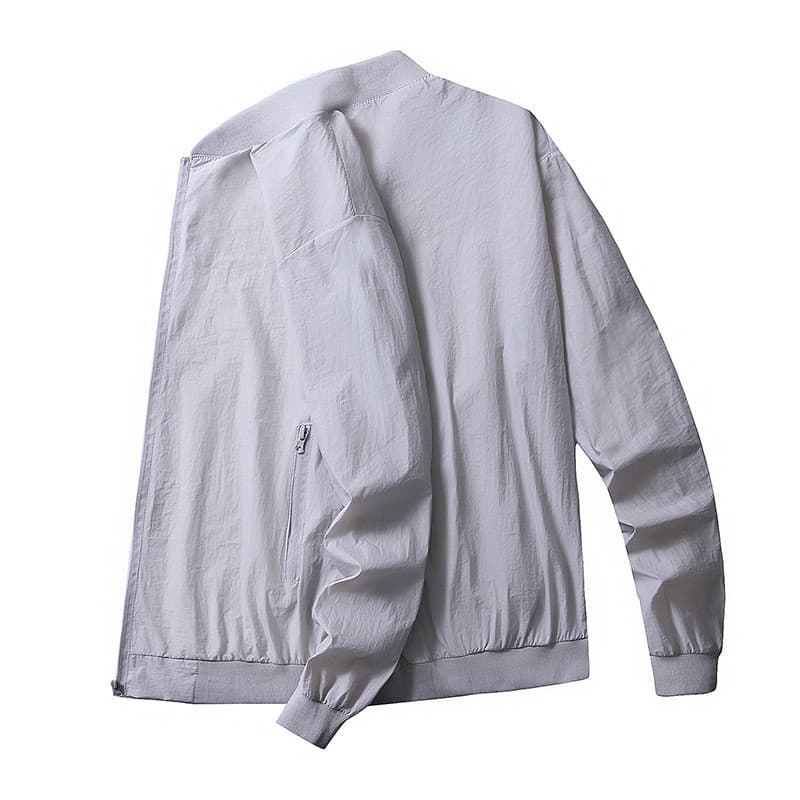 Protetor solar de seda gelo roupas masculinas jaqueta Casual verão novo estilo ao ar livre Ultra-fino respirável Anti-ul