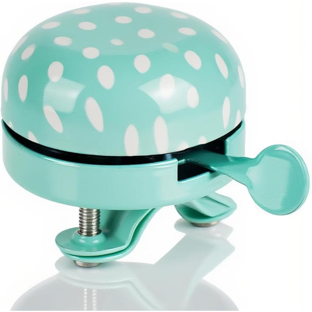 Campainha Colorida para Bicicleta Infantil – Campainha de Bolinhas Fofa para Meninas, Campainha para Patinete Infantil c