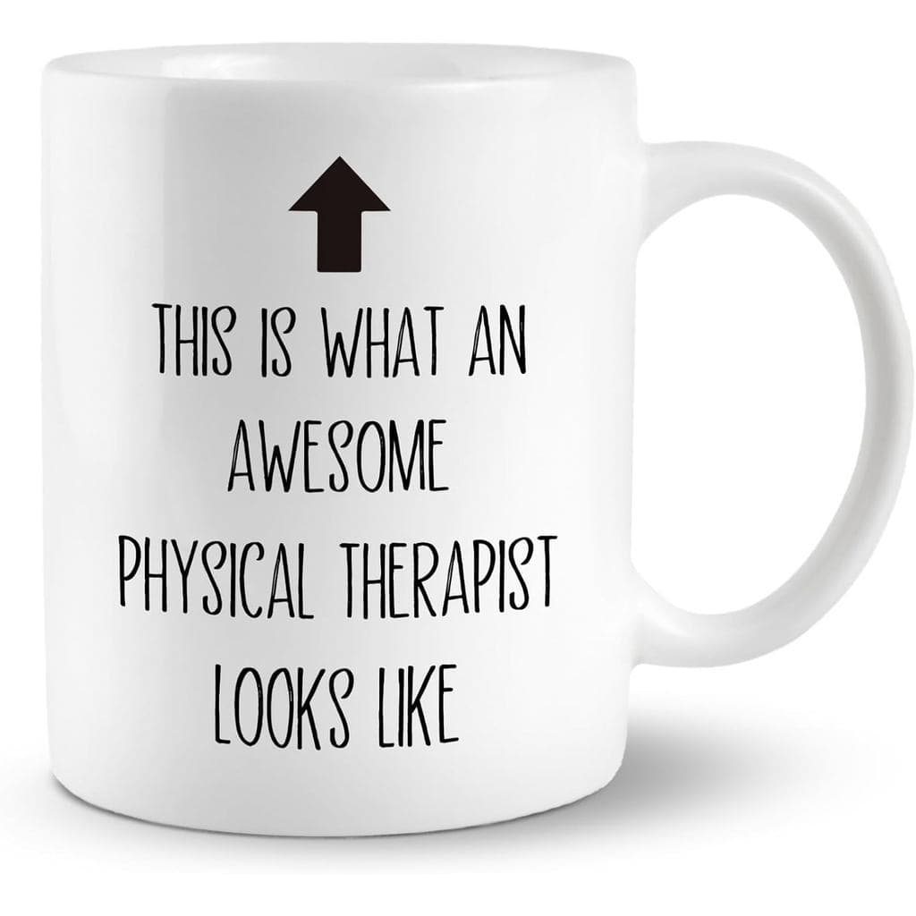 Caneca de Cerâmica para Fisioterapeuta 11oz - Que Presente Incrível para Fisioterapeutas, Café e Chá para Mulheres e Hom
