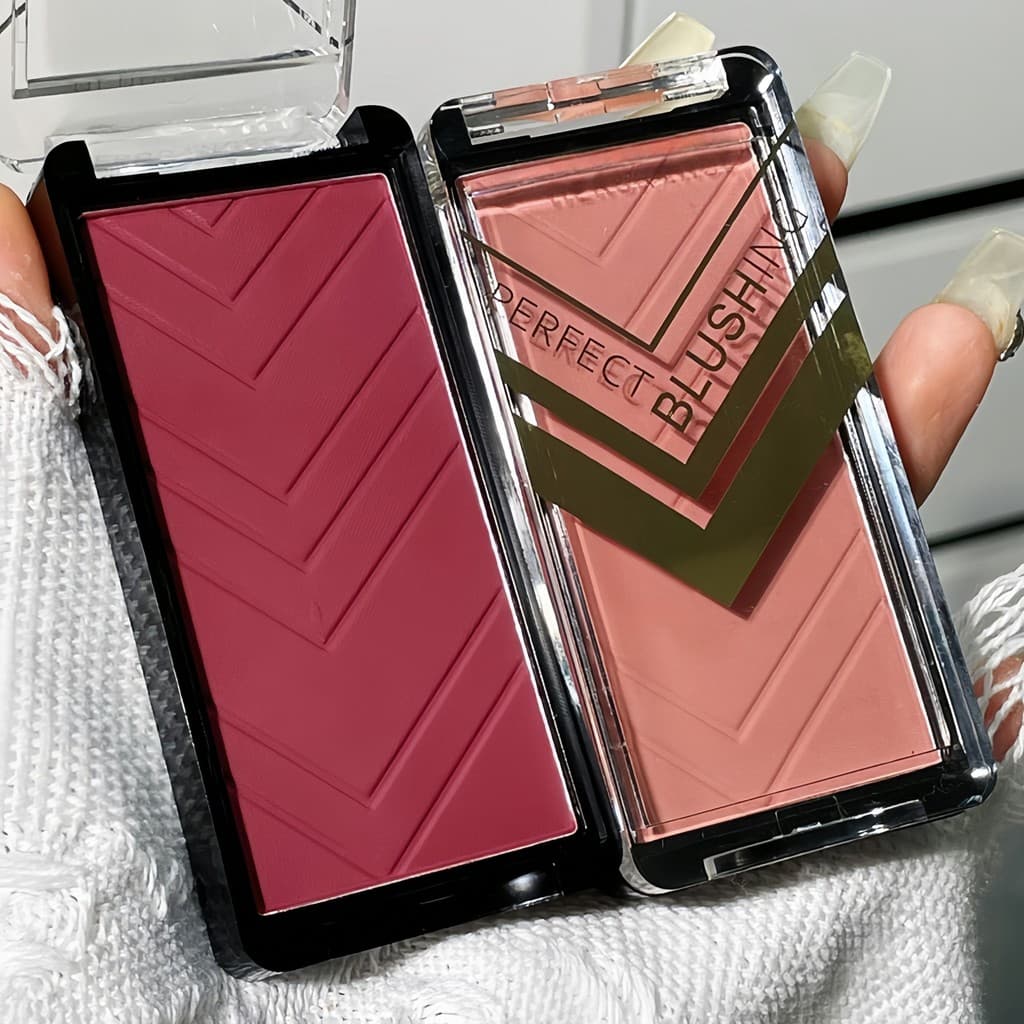 Los Angeles Monocromático Blush Blush Roxo Estilo Europeu Americano Menina Contorno Sombra Tudo-em-Um Paleta Orgasmo Shr