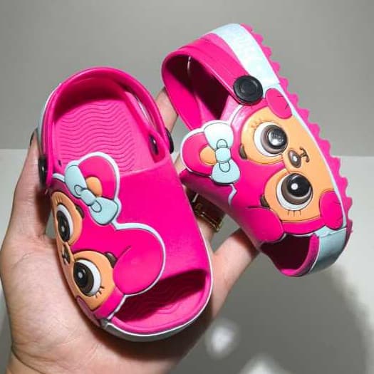 Chinelo Slide Infantil Coelhinha Bebê Menina Macio Leve Confortável Casual Verão