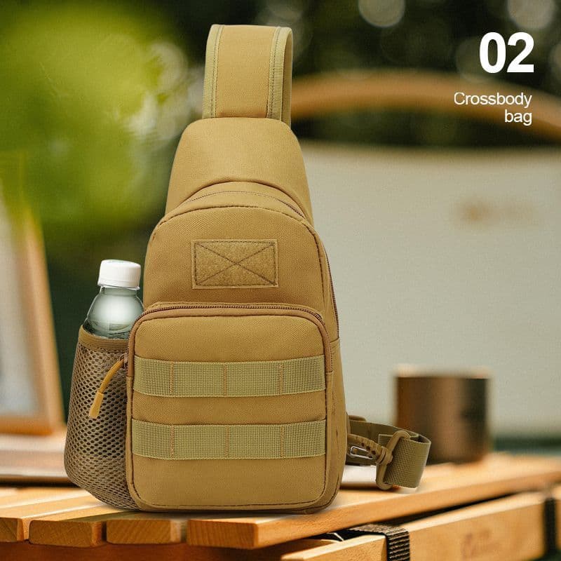 Novo estilo saco de peito masculino versão coreana saco do mensageiro Casual Oxford pano pequeno saco mochila bolsa de o