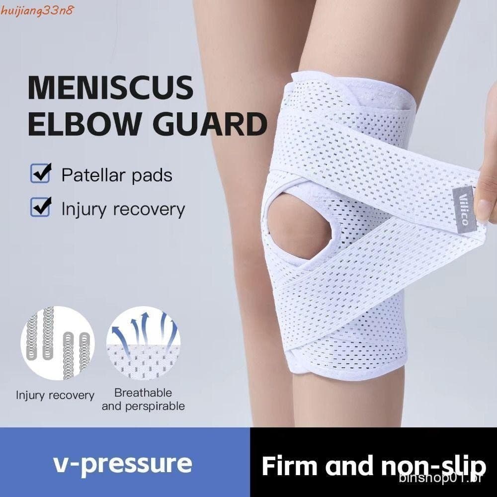 HUIJIANG Joelheiras Patela Strap , Suporte De Joelho Respirável Ajustável , Envoltório Esportivo Macio