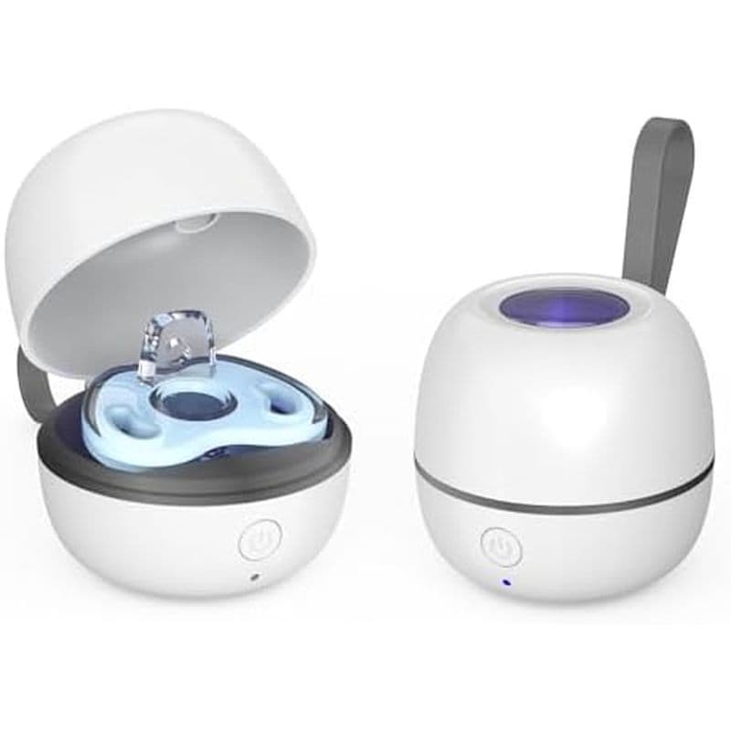 Desinfetante Para Chupeta StarWin Portátil , Estojo UV Em Movimento , Porta-Recém-Nascidos , Mini De Armazenamento Viage