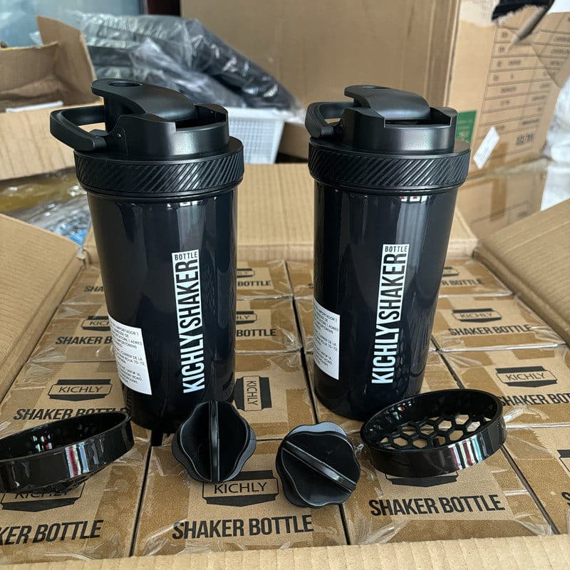 Exportar Laomei!Fitness Shaker Cup Proteína em pó Leite em pó Suco de alto valor com escala Copo de bebida fria