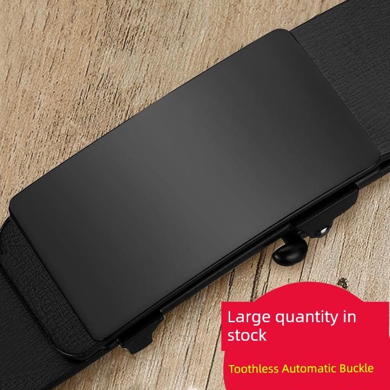 cinto feminino largo cinto feminino Cinto masculino desdentado fivela automática cinto de couro masculino negócios Casua