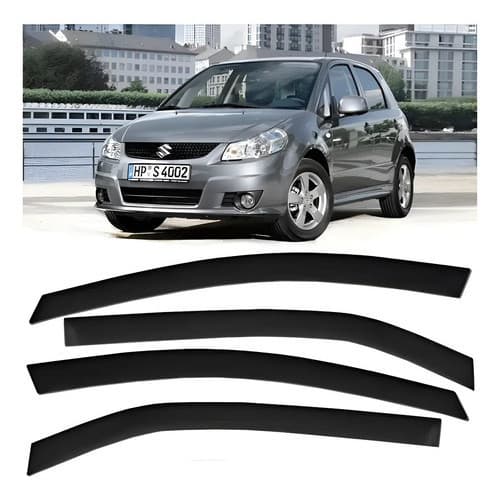 Calha De Chuva Defletor Suzuki Sx4 4 Portas Ecoflex