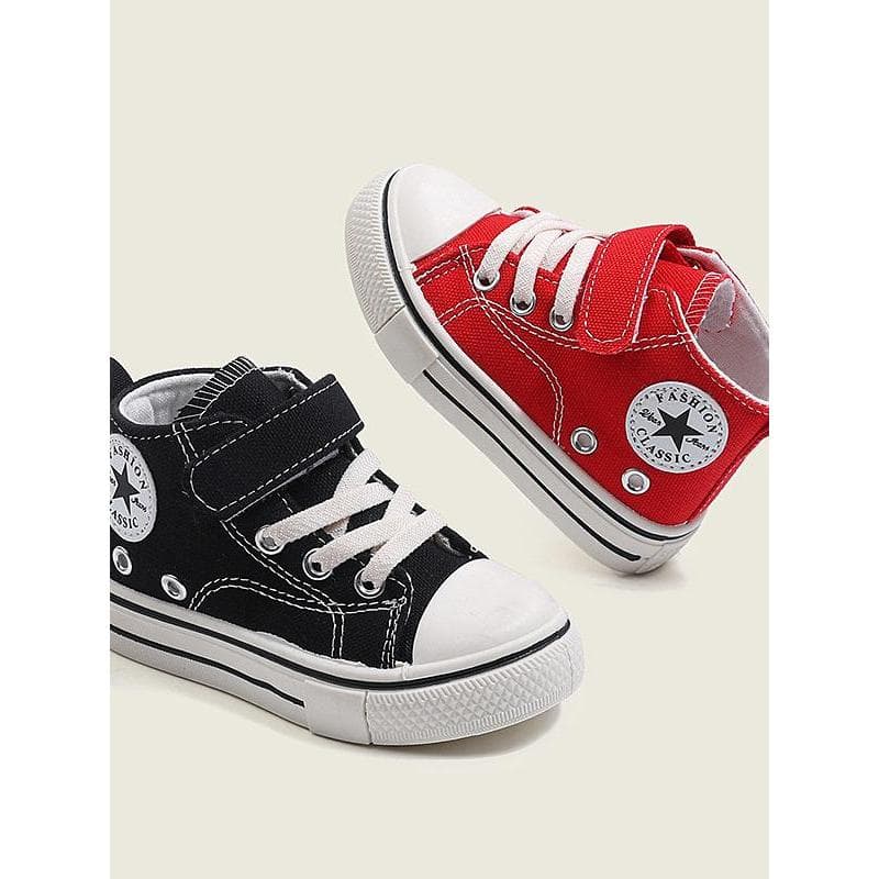 2026 primavera novo estilo versão coreana tênis infantis meninos sapatos de lona All-Match bebê menina sapatos casuais c