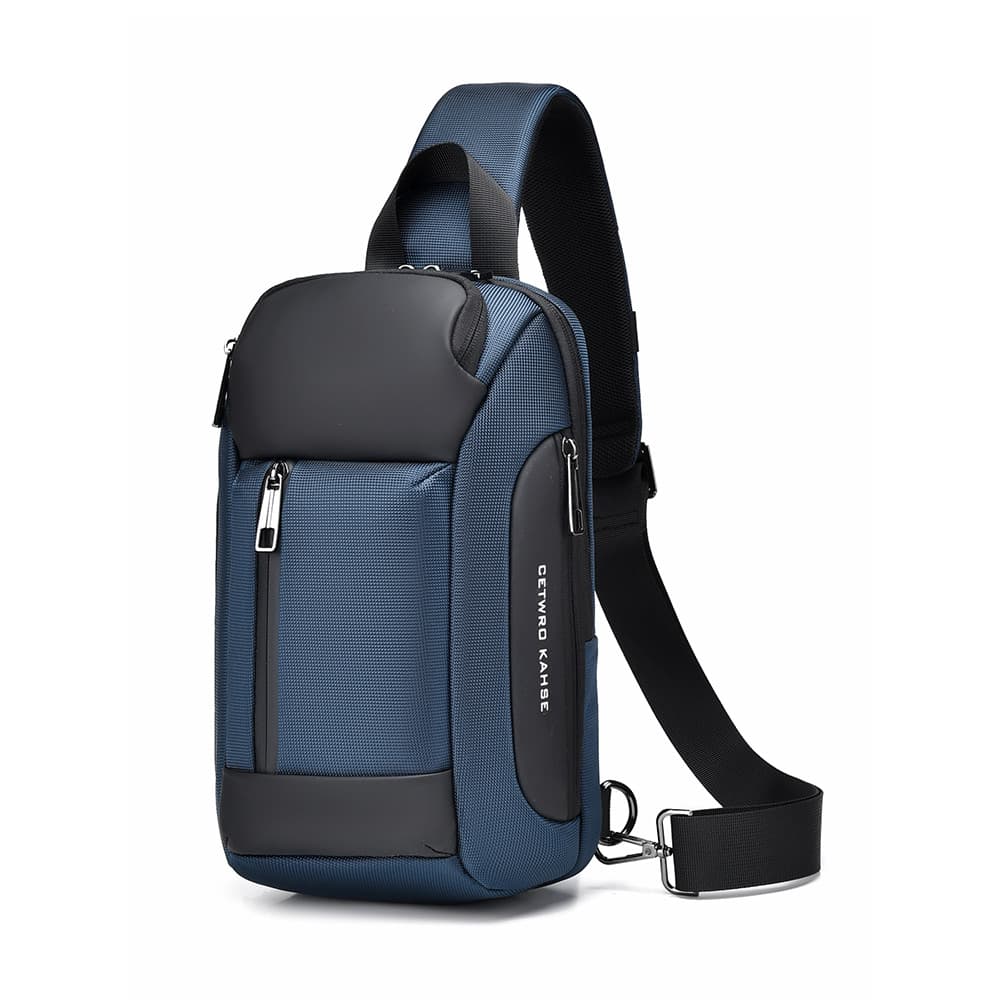 Bolsa de peito masculina bolsa mensageiro esportiva motocicleta bolsa transversal bolsa de ciclismo bolsa crossbody mult