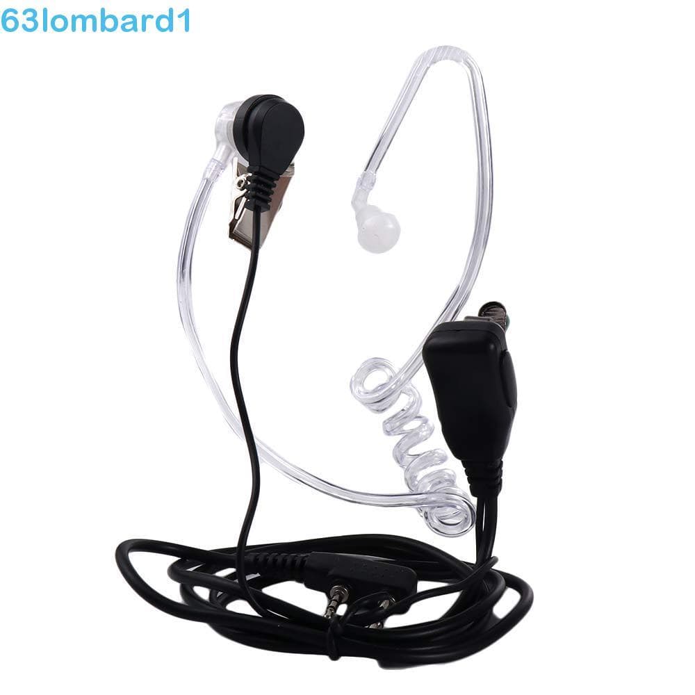LOMBARD1 PTT MIC Headset Kenwood TYT Baofeng UV-5R BF-888S CB Acessórios De Rádio Bidirecional De 2 Pinos Fone De Ouvido
