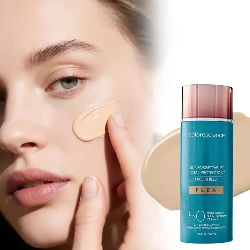 Colorescience Sunforgettable Proteção Total Protetor Facial Flex Fps 50 PA + Solar Mineral Colorido 12 % Óxido De Zinco