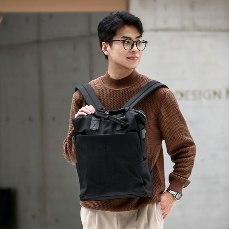 Trabalho Commuter negócios computador mochila na moda Design legal alça de ombro larga mochila estudante japonês capa ma