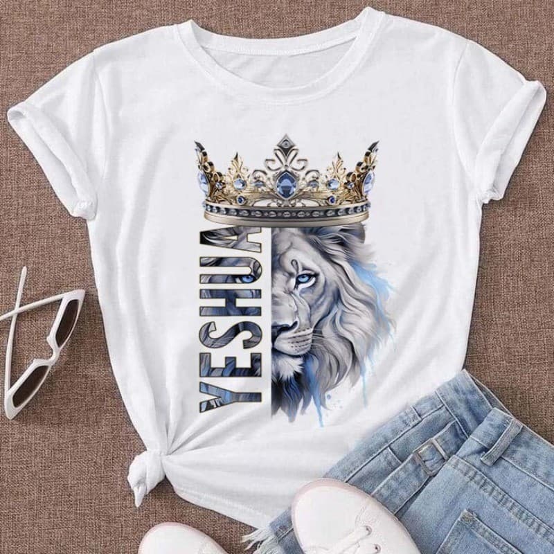 Camiseta Feminina Estampada Yeshua