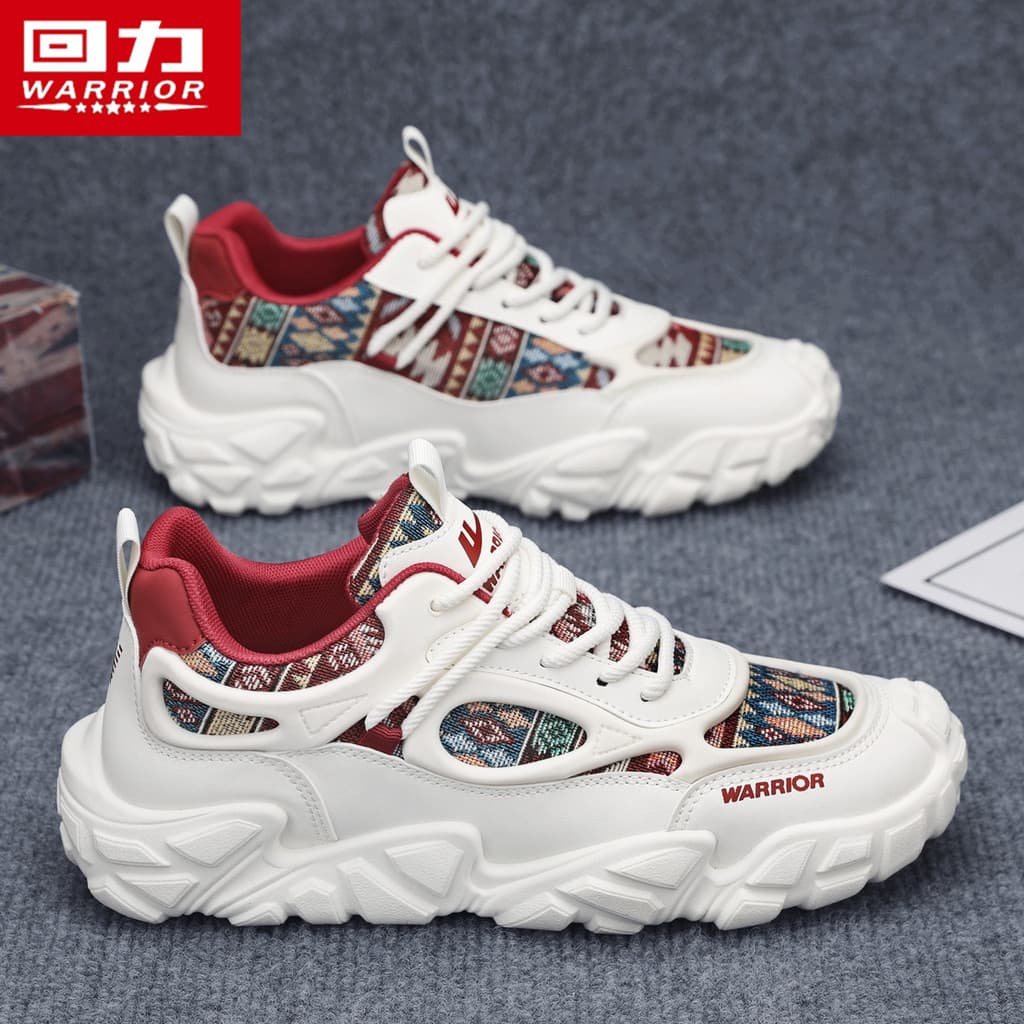 Puxar para trás sapatos masculinos 2026 verão novo estilo nacional na moda camuflagem respirável sapatos esportivos casu