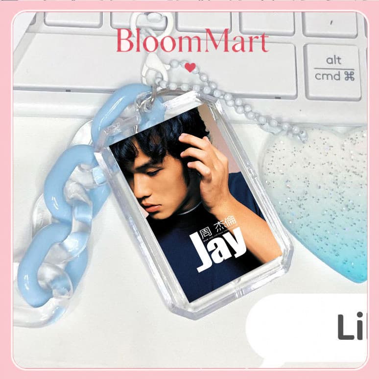 Jay jay Chou capa álbum foto chaveiro mochila pingente acessórios estrela suporte fã mercadoria comemorativa