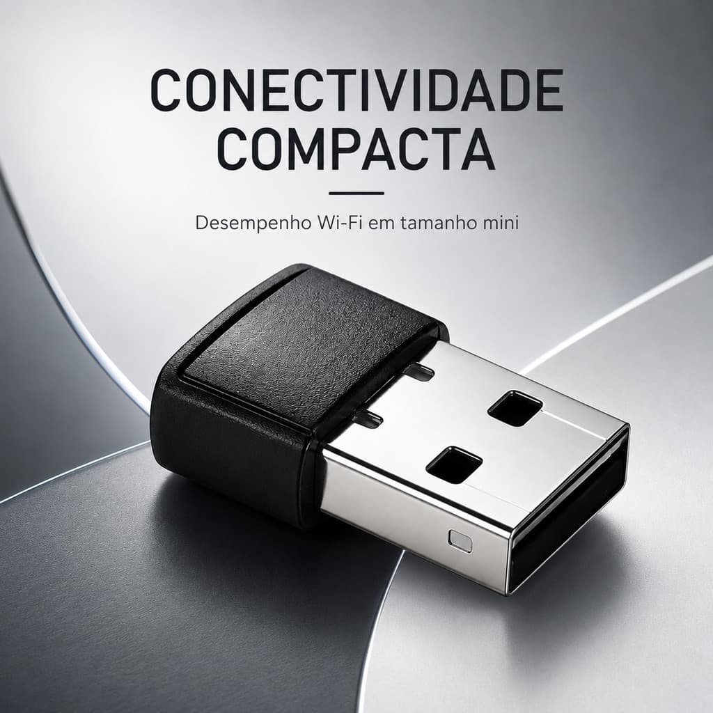 Adaptador USB WiFi 950Mbps LV-UW06 Wireless Para PC Notebook Windows