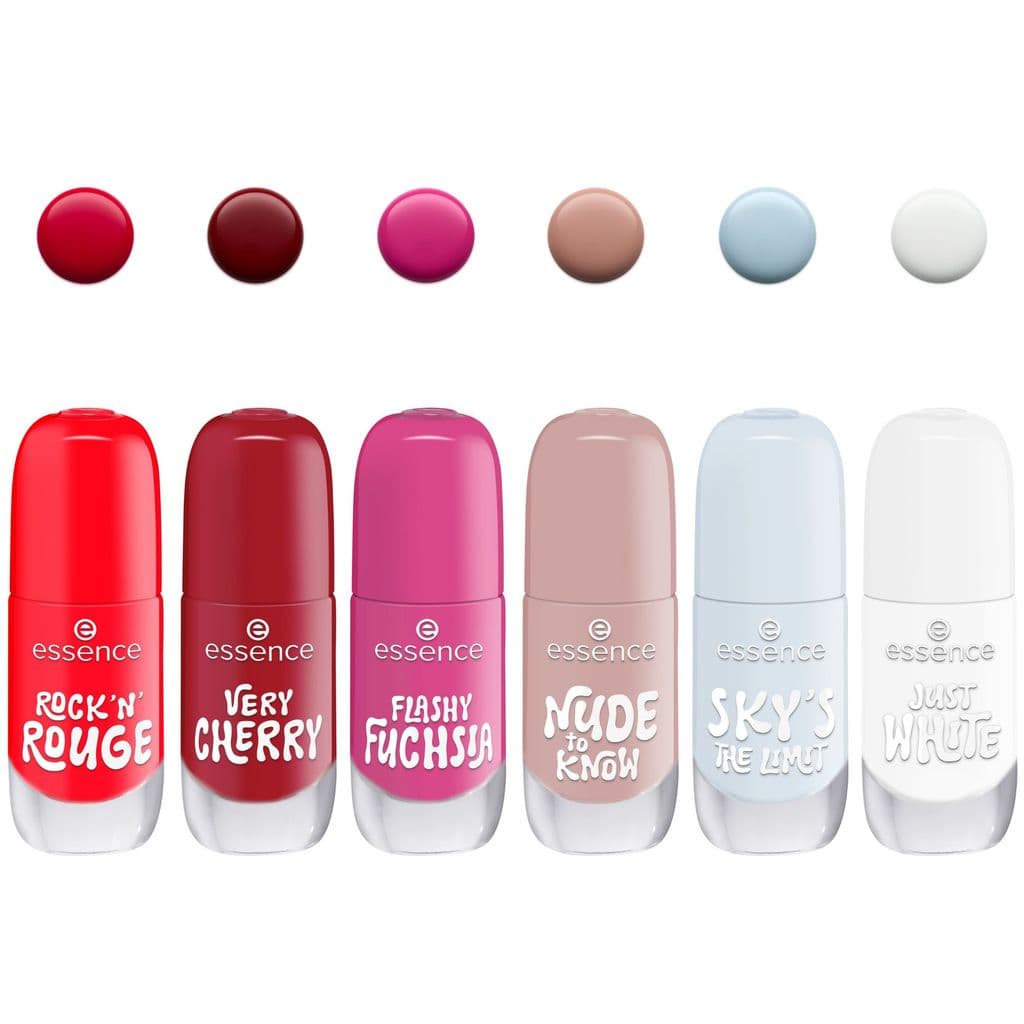 KIT 6 Esmalte Gel Nail Colour essence 3