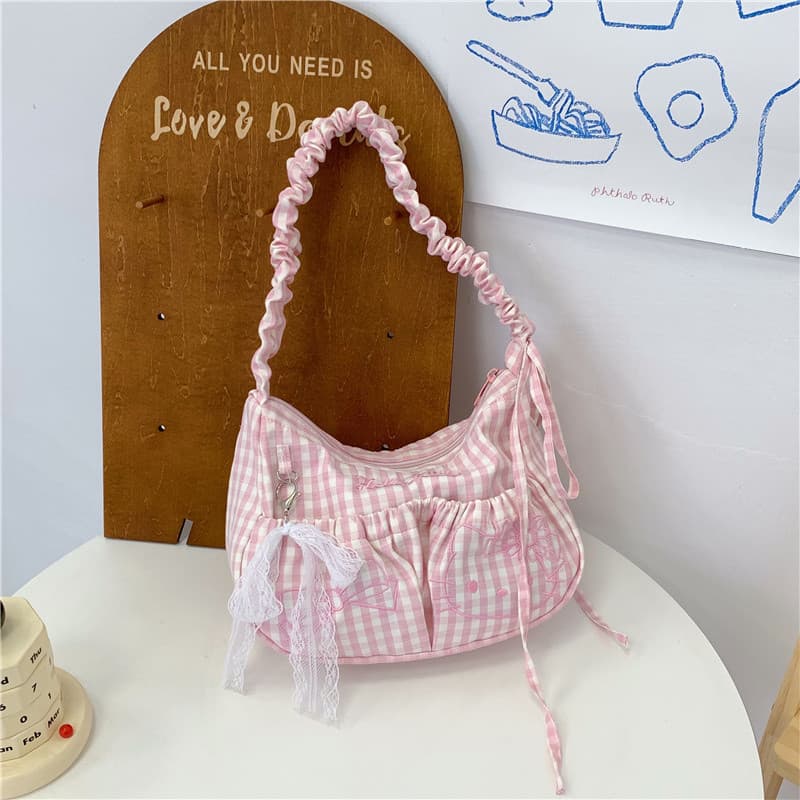 Bolsa de Ombro Feminina com Múltiplos Bolsos, Bolsas Transversais Modernas para Meninas, Bolsas Femininas para Lazer