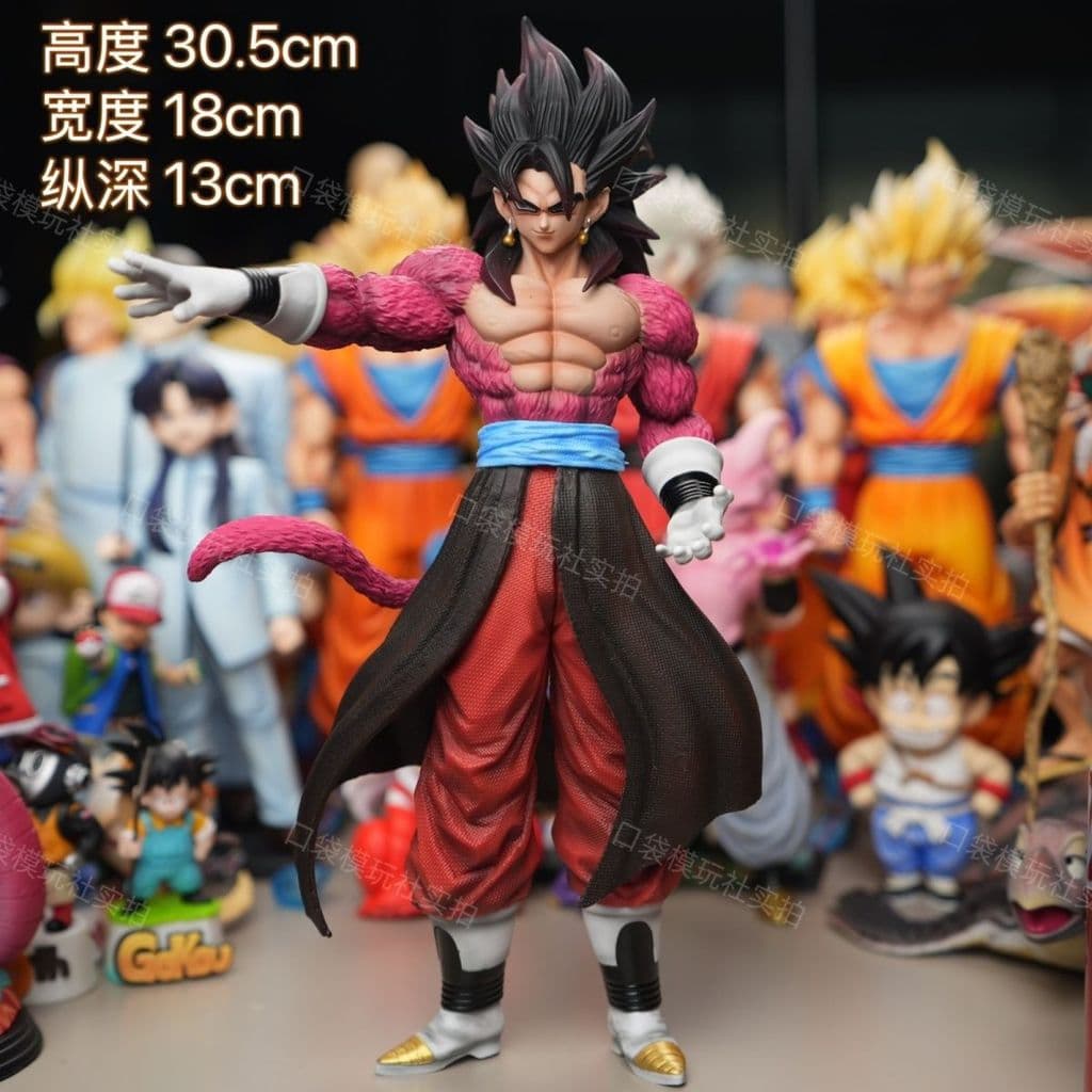 [Em Estoque] Figura HH 30.5cm Violent Bear Super Four Vegetto [Edição Limitada Exclusiva] Estátua Modelo de Figura GK Vi