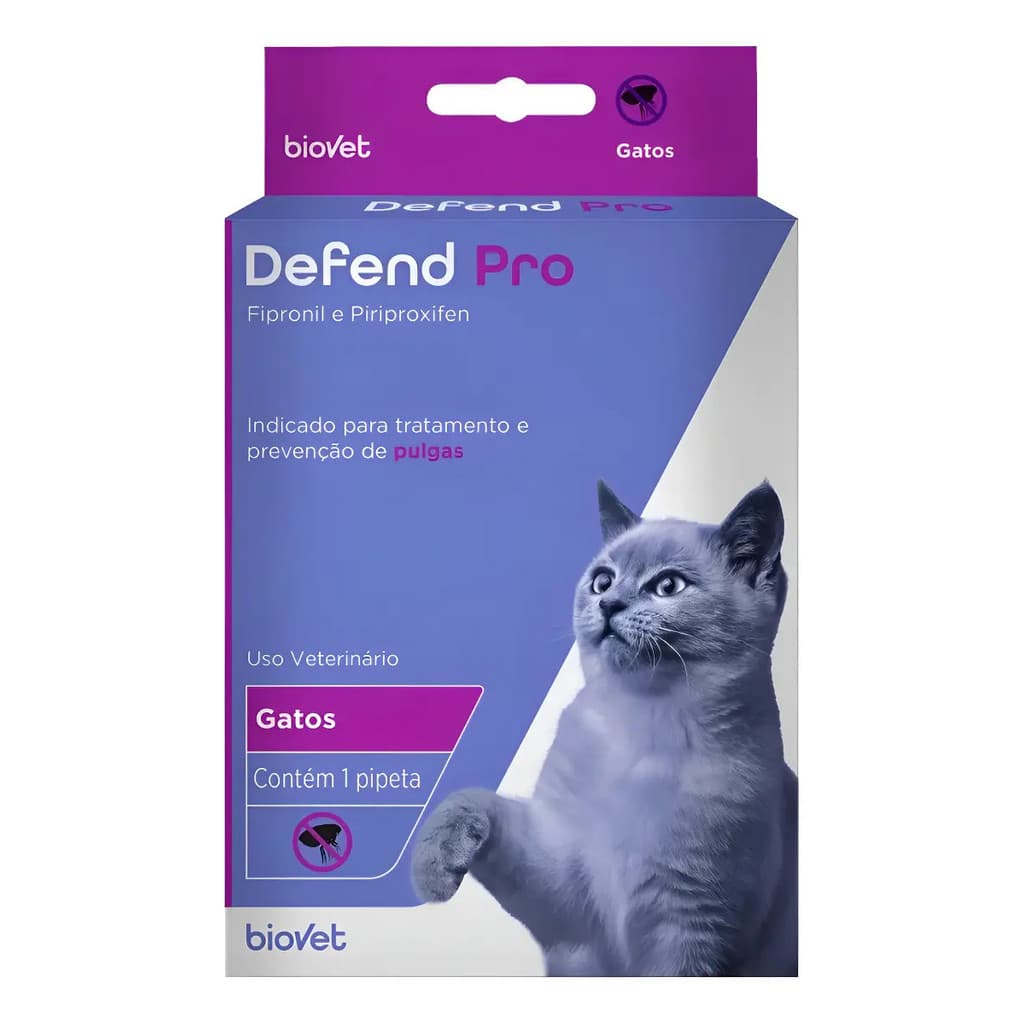 Defend Pro Para Gatos Remedio Transdermal Para Pulga