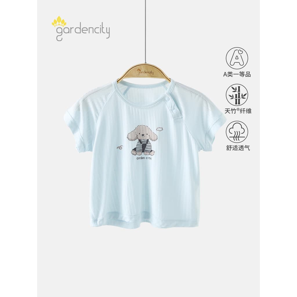 Camiseta bebê Raglan meia manga infantil