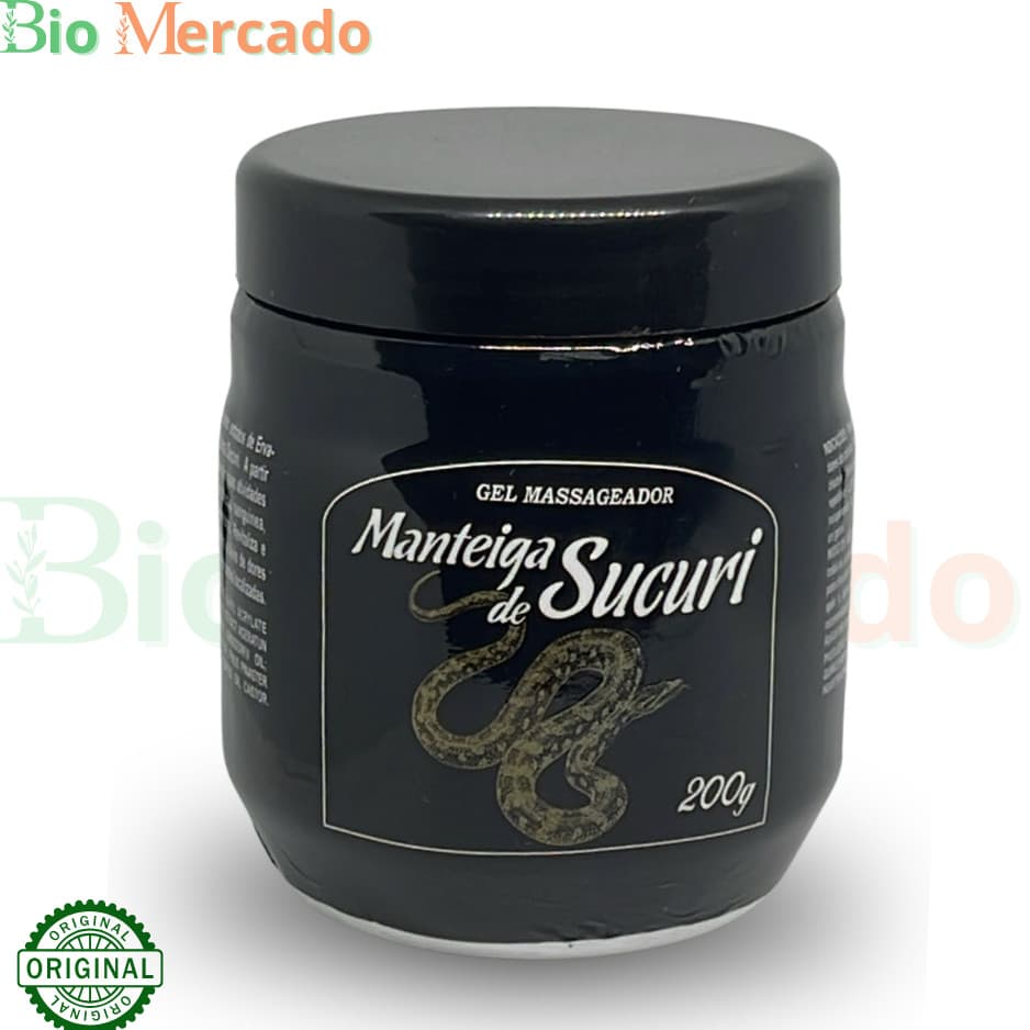 1 Manteiga de Sucuri 200g Néctar Cosméticos | Sensação Refrescante e Toque Suave