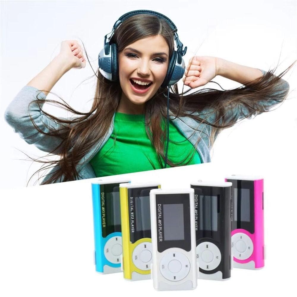 MXMIO1 Reprodutores De Música MP3 USB , Slot Para Cartão , Som Sem Perdas , Mini Reprodutor De MP3 Portátil , Teclas De
