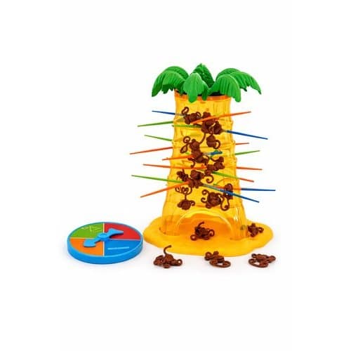 Jogo Educativo Macaco No Galho Infantil Diversao Ar Livre Pecas Empilhaveis