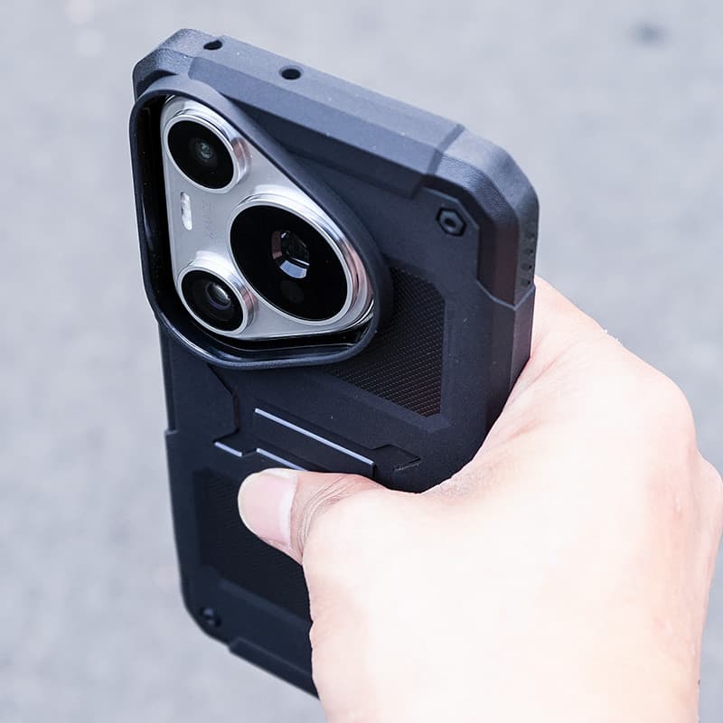 Fat Bear Tactical Commuter Adequado para Huawei Pura70/Pro/+/P70 Capa de telefone resistente a choques Capa de telefone