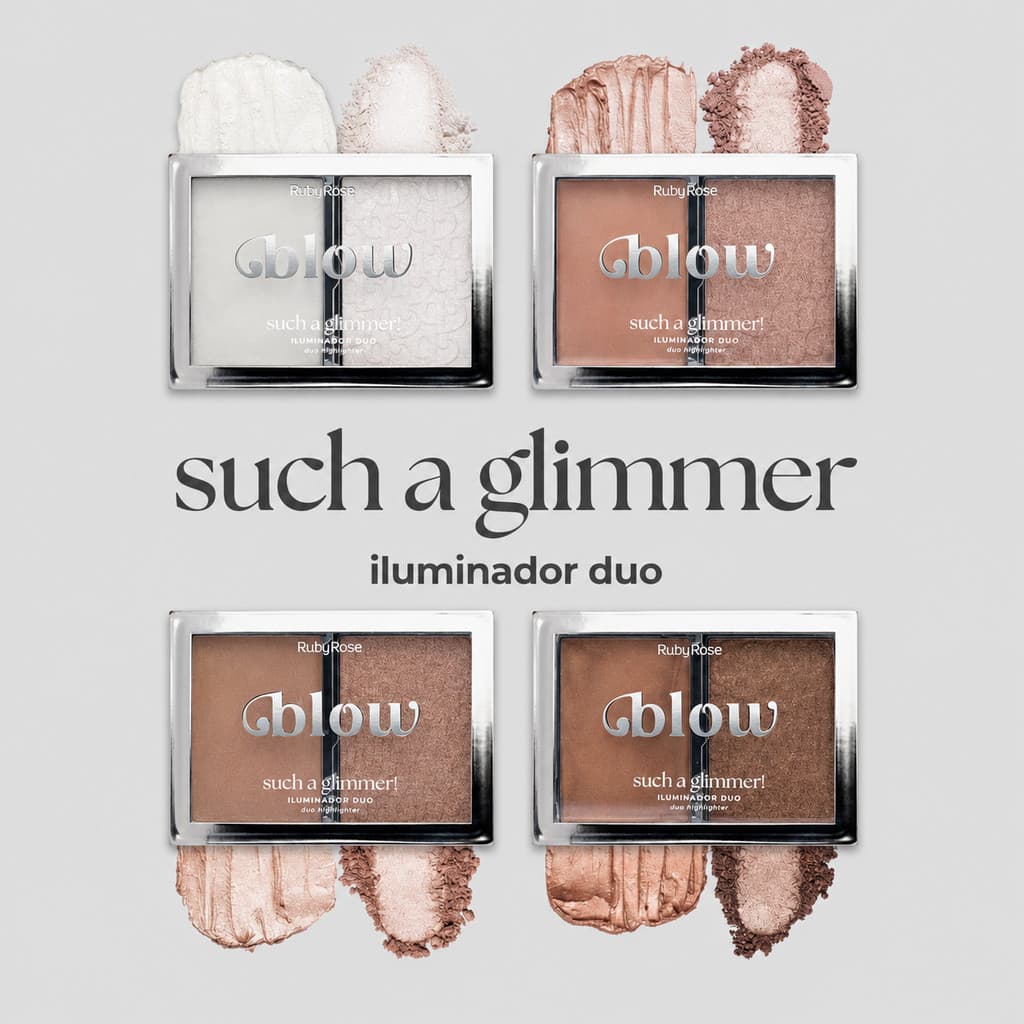 Iluminador Duo Ruby Rose Blow Such A Glimmer
