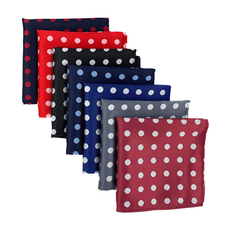 Lenço masculino lenço quadrado 2023 Material de poliéster moda listrado terno bolso quadrado vestido Formal lenço quadra