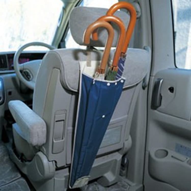 Capa de guarda-chuva para carro, à prova d'água, dobrável, bolsa de armazenamento, armazenamento suspenso, balde de guar
