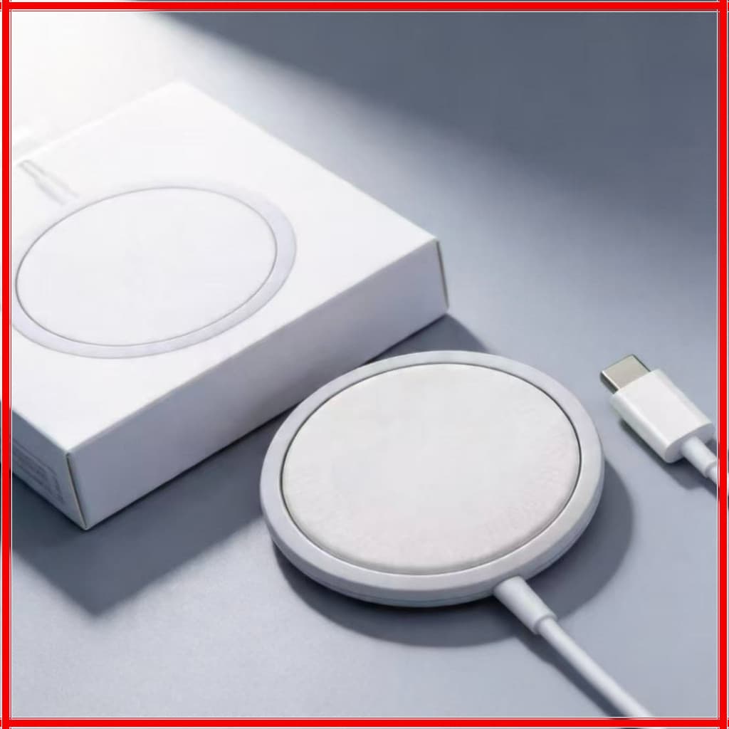 Carregador Magnético Sem Fio iPhone Magsafe 15W Carregamento Rápido