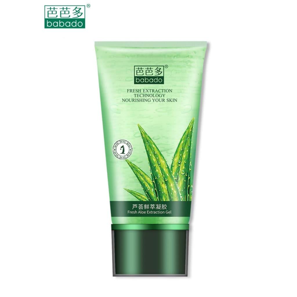 Babado Aloe Vera Extrato Fresco Gel No. 1 50g Venda Doméstica Hidratante Hidratante Calmante Nutritivo Após Reparação So