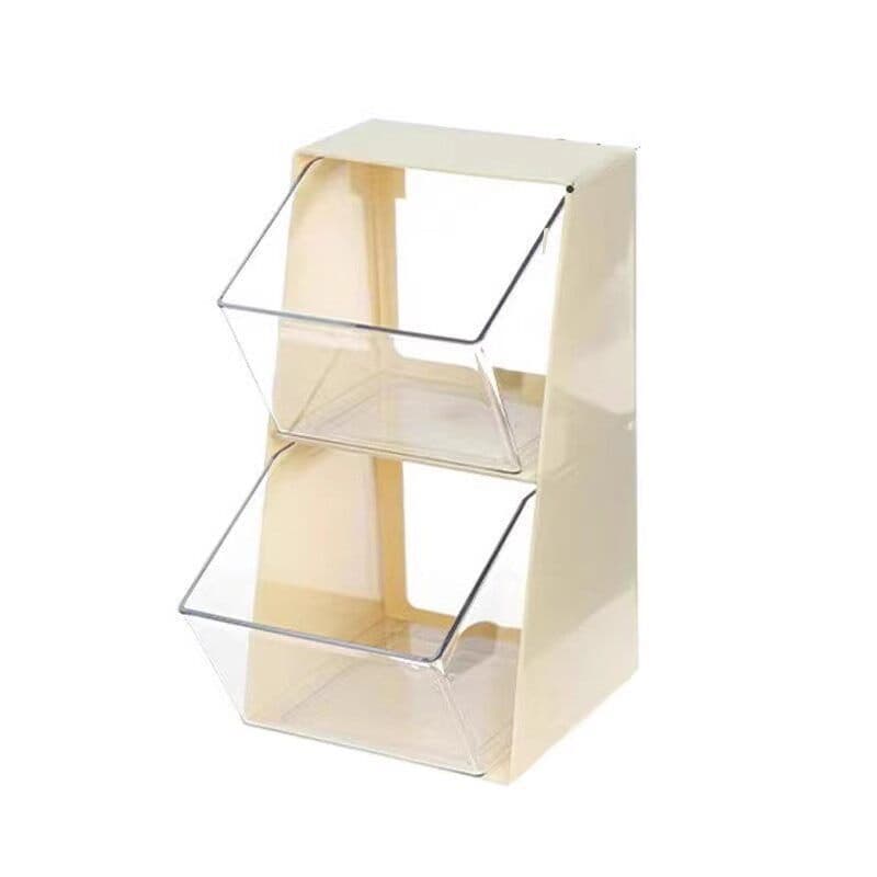Saco de chá caixa de armazenamento mesa cápsula café rack armazenamento Desktop acrílico chá lanches sala chá