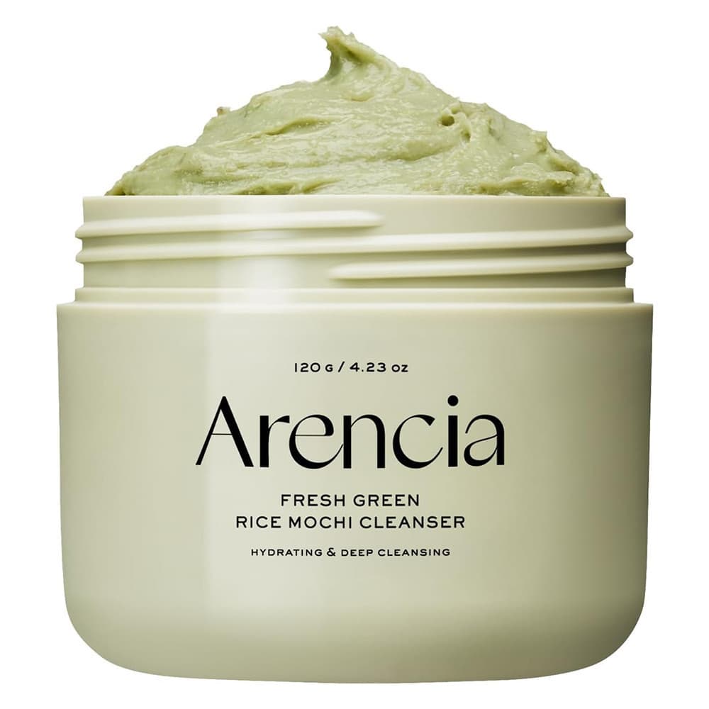 Arencia Korean Rice Mochi Face Cleanser - Máscara Facial, Espuma de Limpeza 120ml