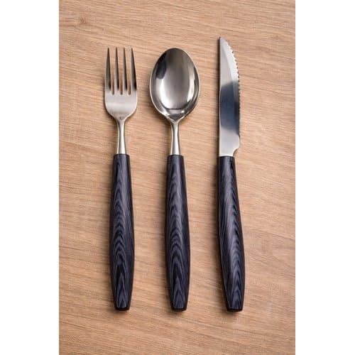 Conjunto Talheres Inox 12 Pecas Resistente Elegante Utensilios Mesa Alta Qualidade