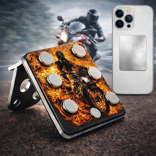 Suporte Celular Moto Magnetico Ima Extra Forte Motoboy Gps resistente pronta entrega