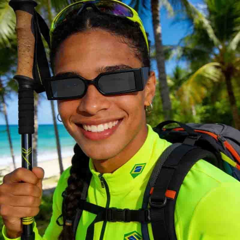 Óculos de sol masculinos europeus americanos óculos de sol engraçados óculos fotográficos femininos ao ar livre