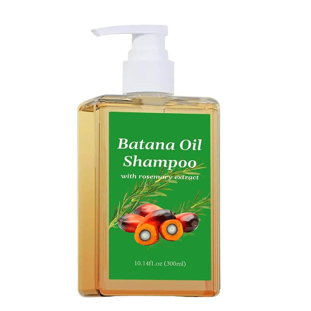 Shampoo de Óleo de Batana, Shampoo de Óleo de Alecrim com Extrato de Alecrim, Adequado para Homens e Mulheres