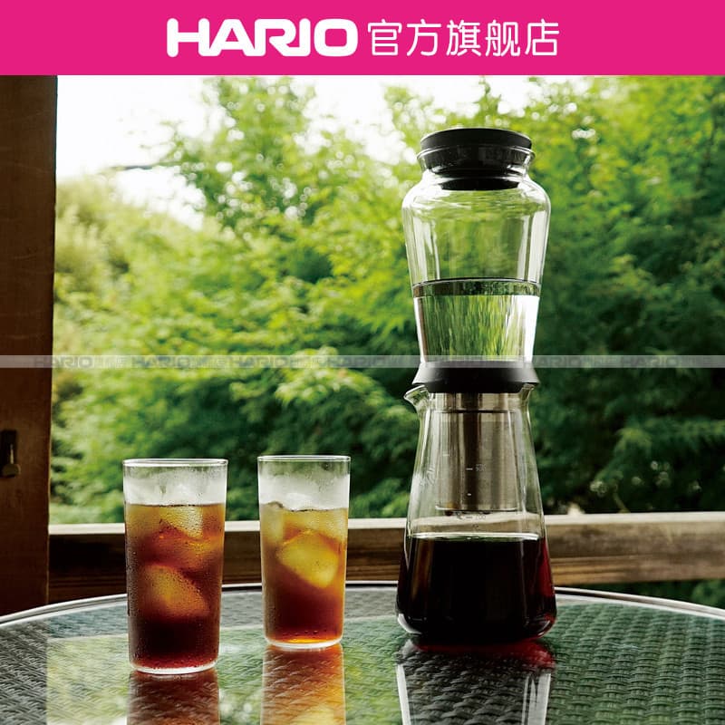 [Loja principal] HARIO Aparelho de café de vidro resistente ao calor Filtro de gotejamento Cafeteira Conjunto de café SB