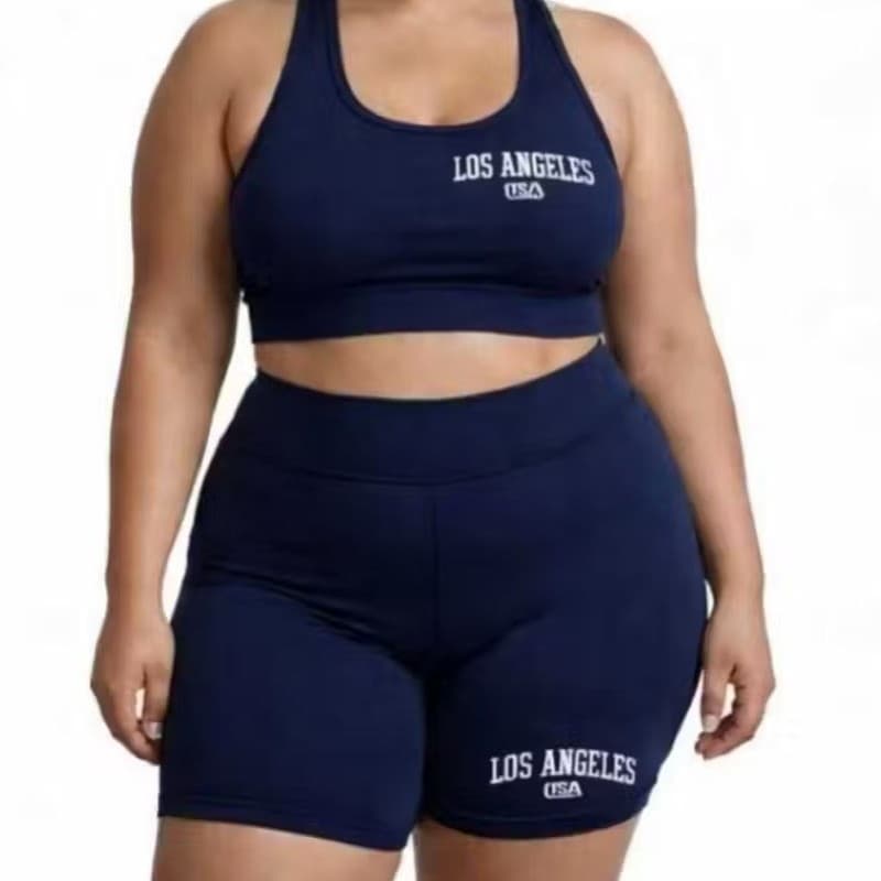 CONJUNTO ESTAMPANDO TOP+SHORTINHO PLUS SIZE DO G AO G4